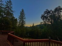 Outside view from deck