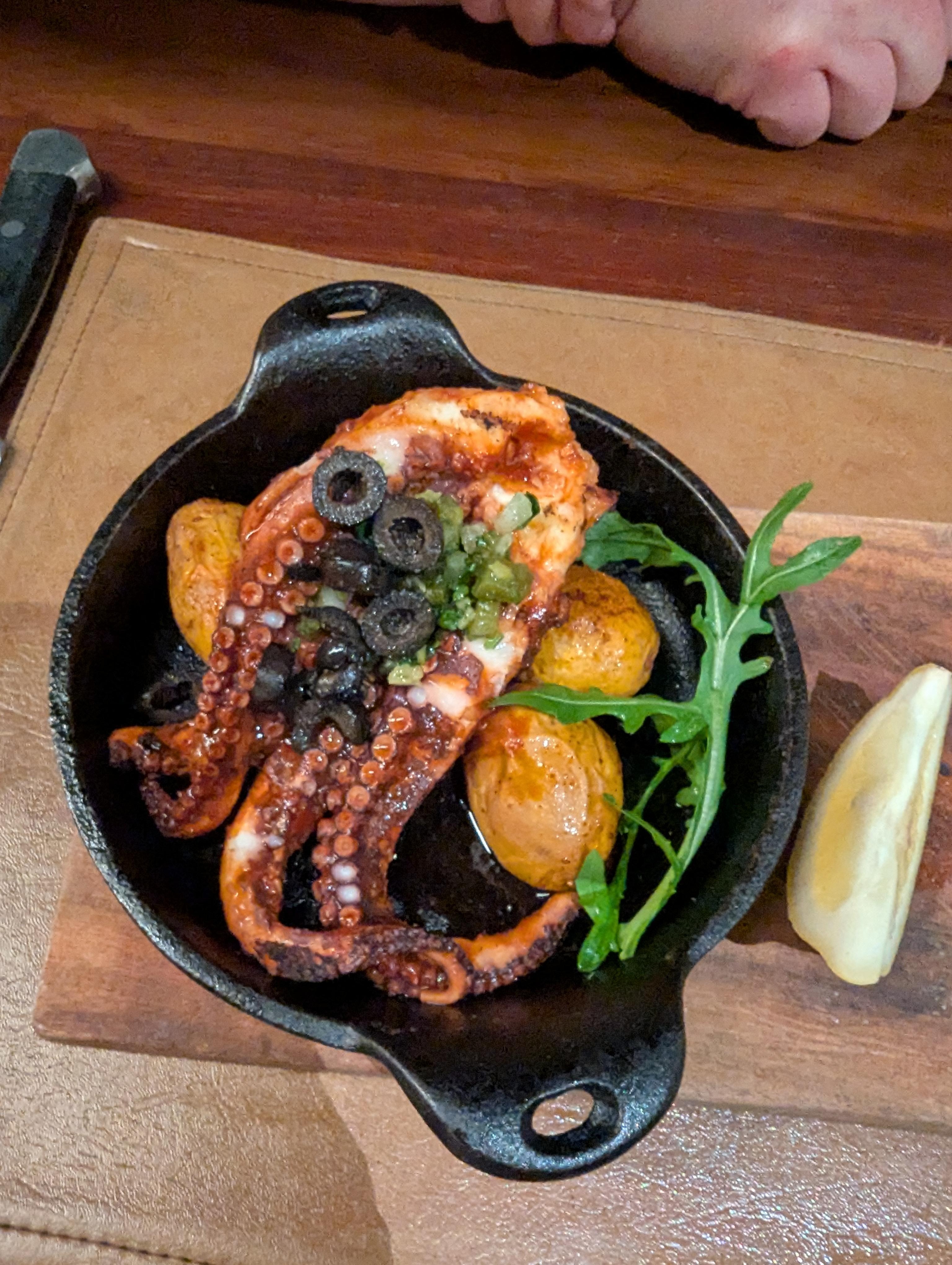 Octopus from the Steakhouse