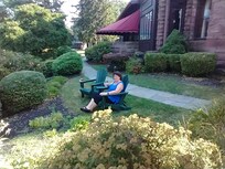 Cocktail in the garden
