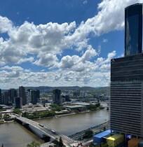 View from our balcony