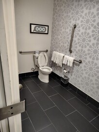 Very clean and fresh smelling bathroom!