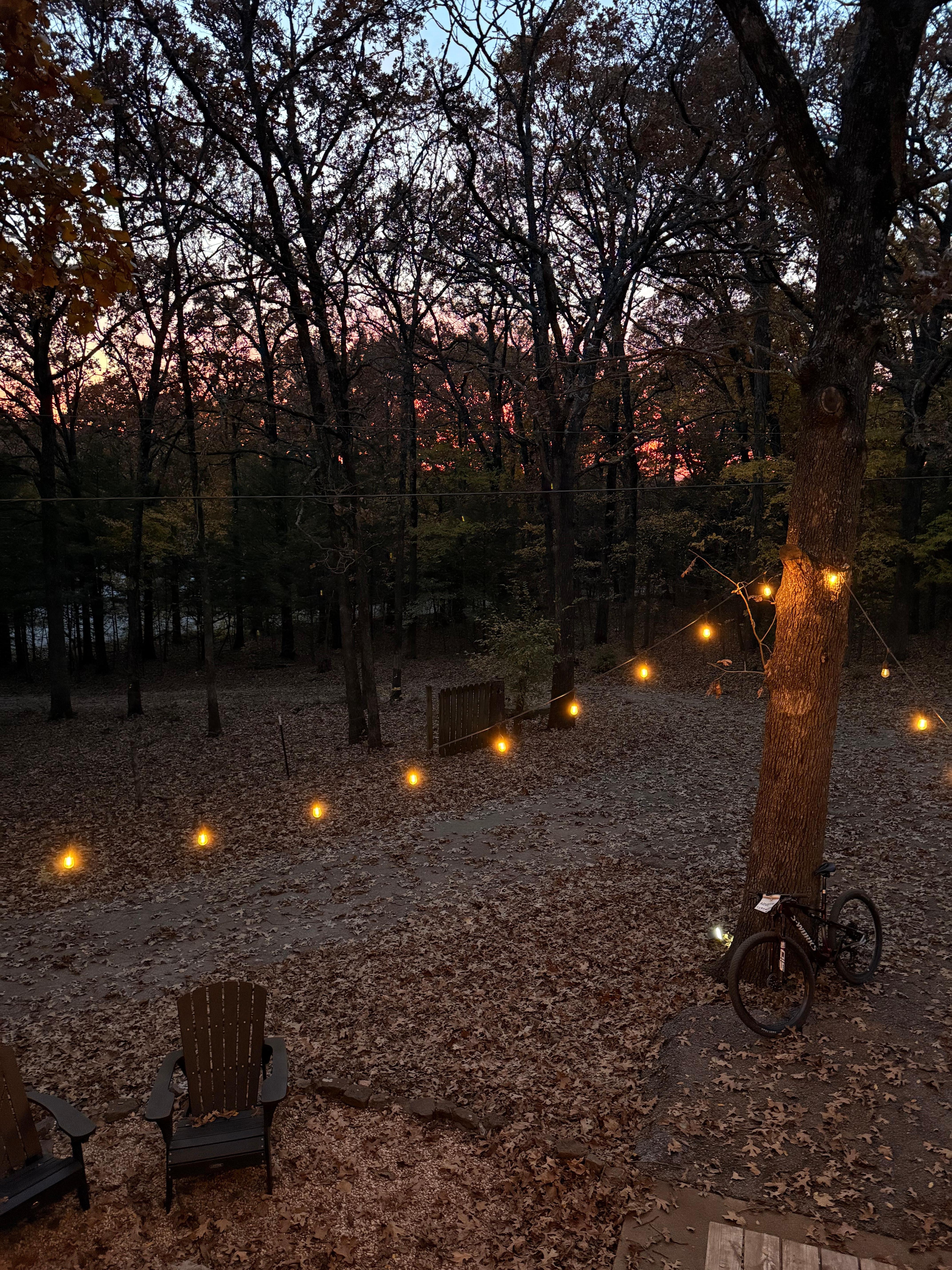 Evenings on the deck were perfect.