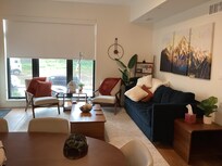 The living room