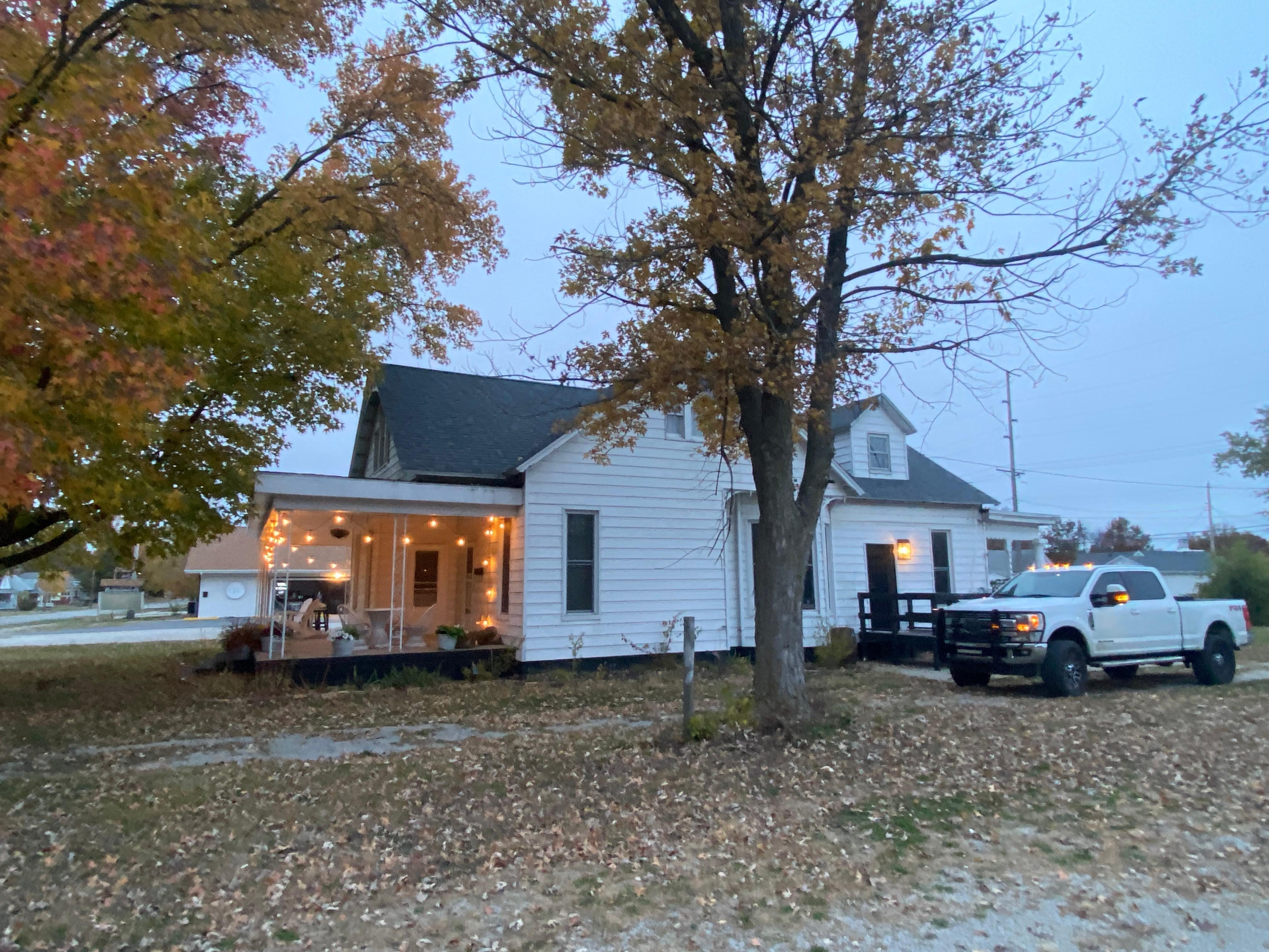 Outside of house was super cute