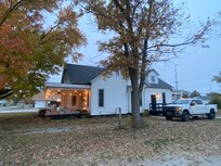 Outside of house was super cute