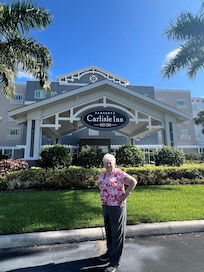 Outside of hotel