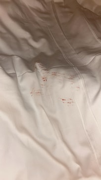 Blood on the sheets