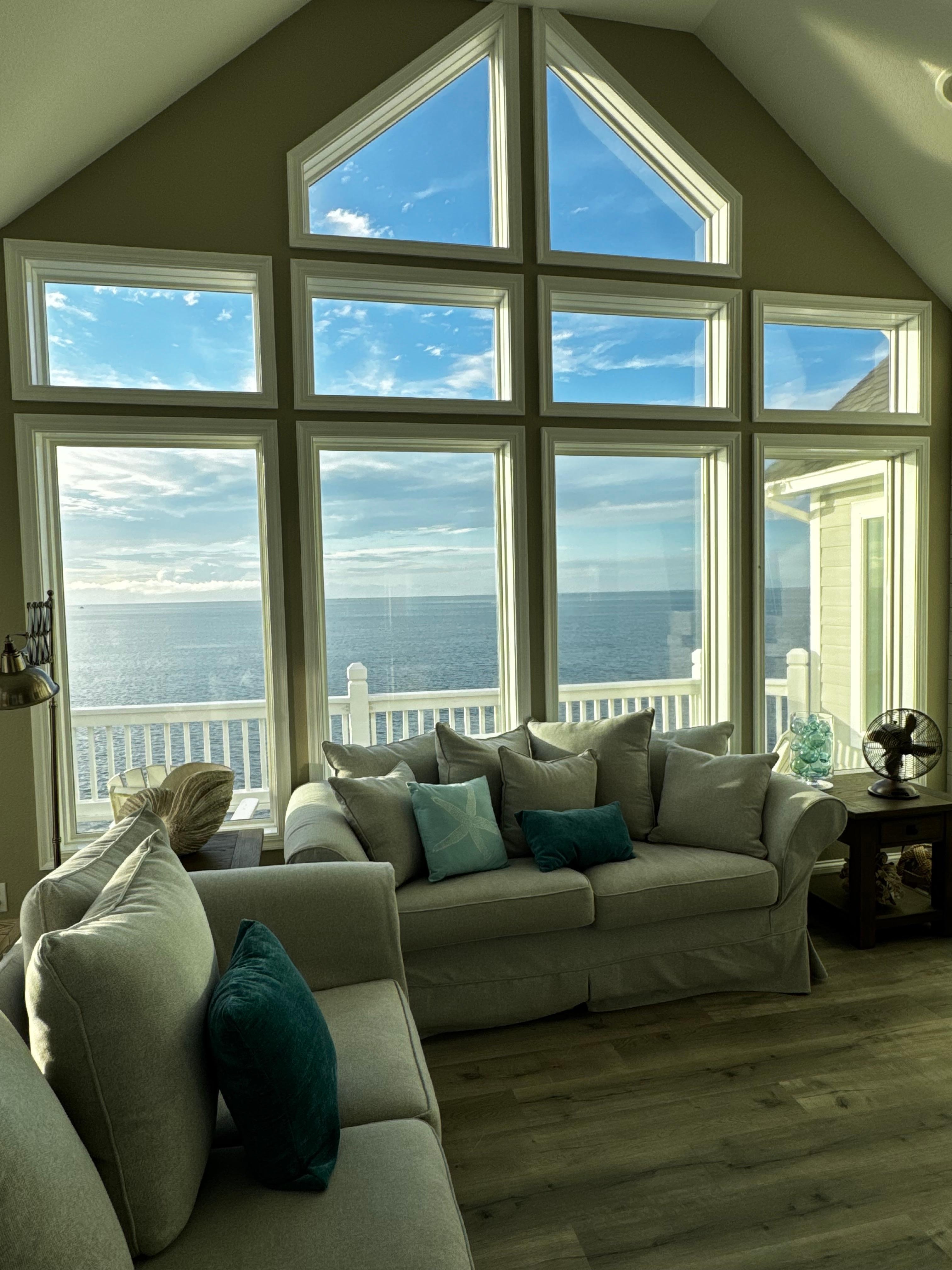 Gorgeous view from the living room