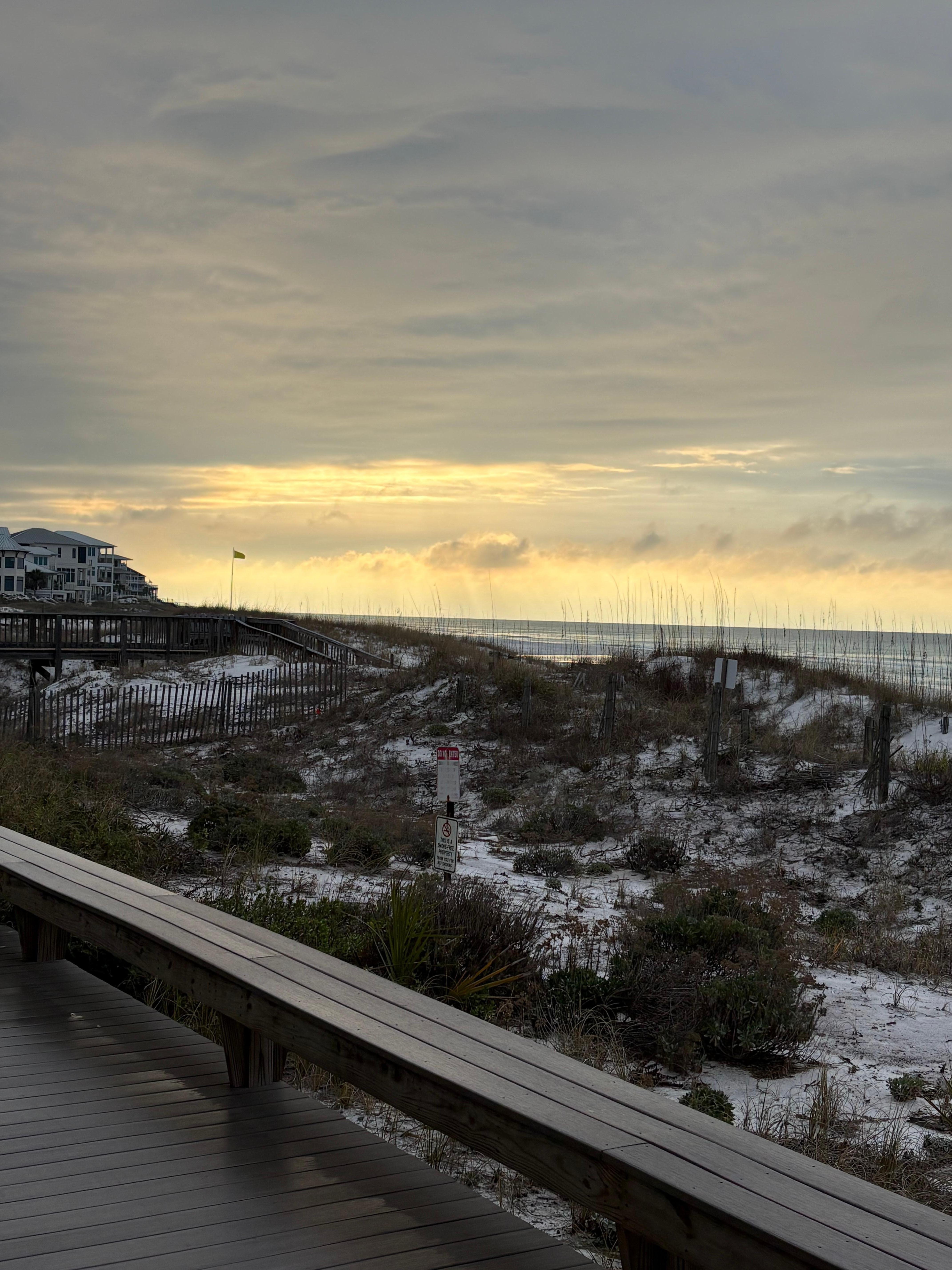 View from the patio! 