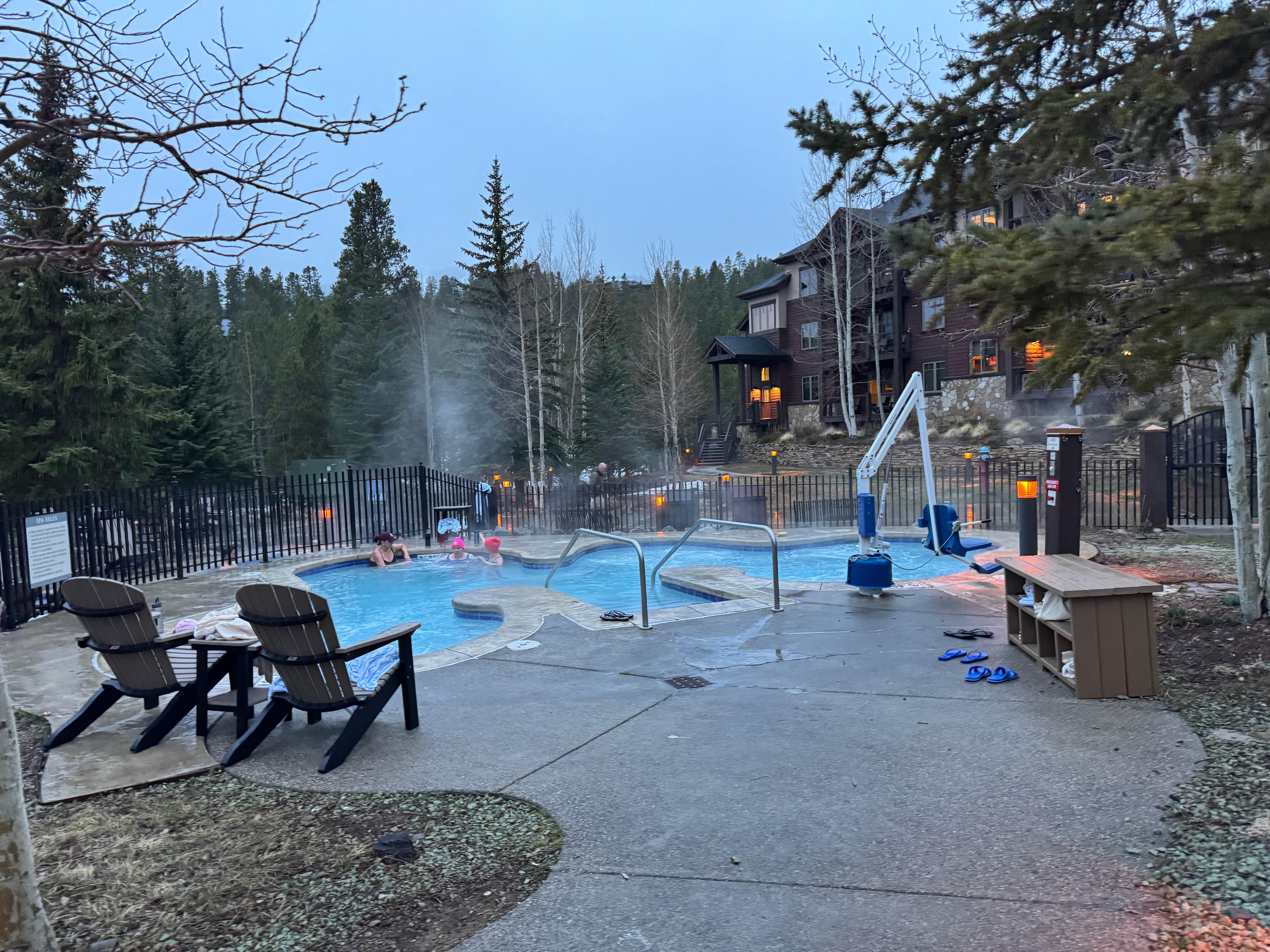 One of the Hot Tub areas