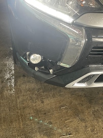 Car Damaged in Parking Lot