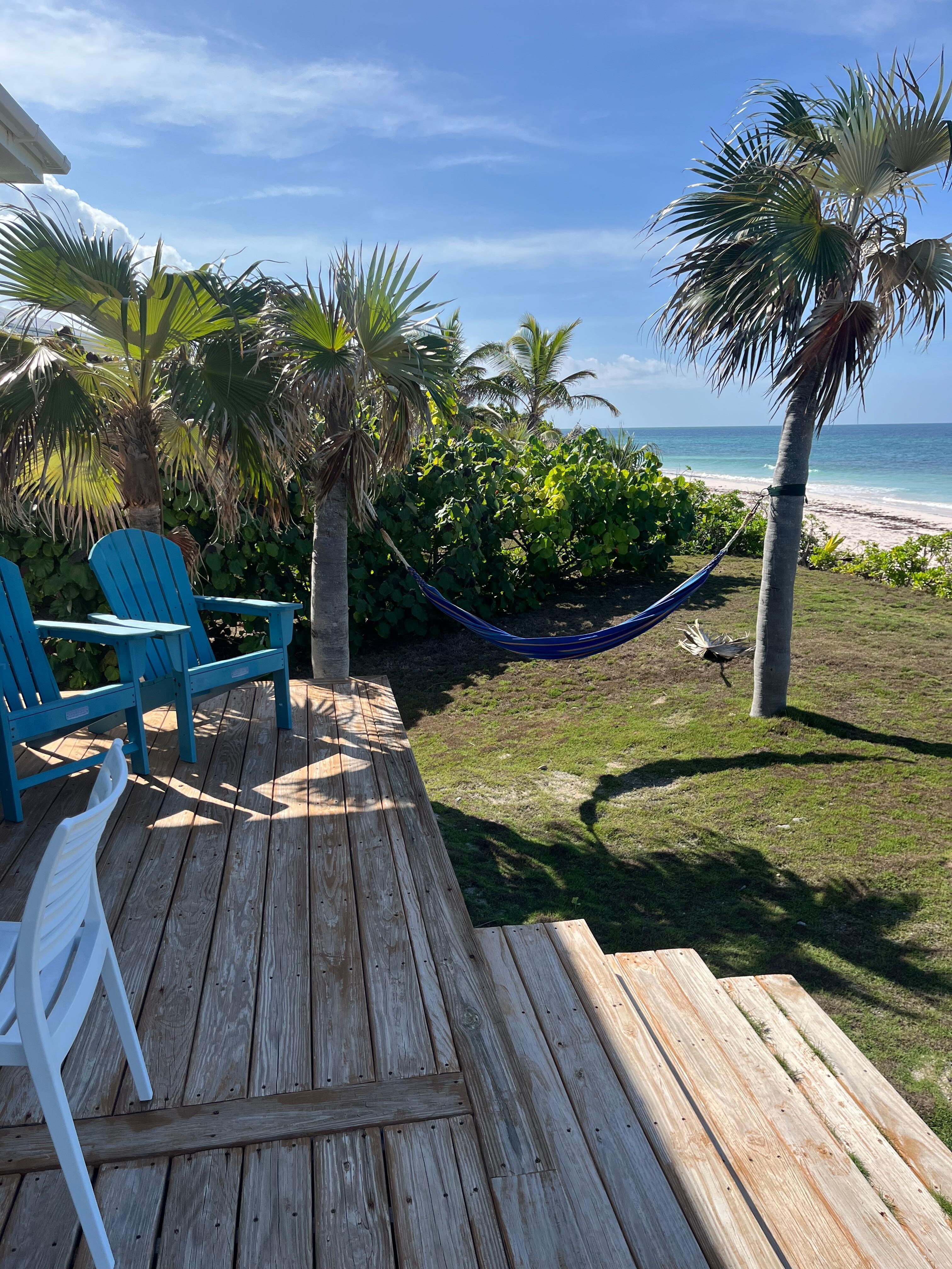 Deck & beach view