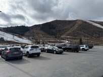 We drove up to the mountains visible from the back porch
