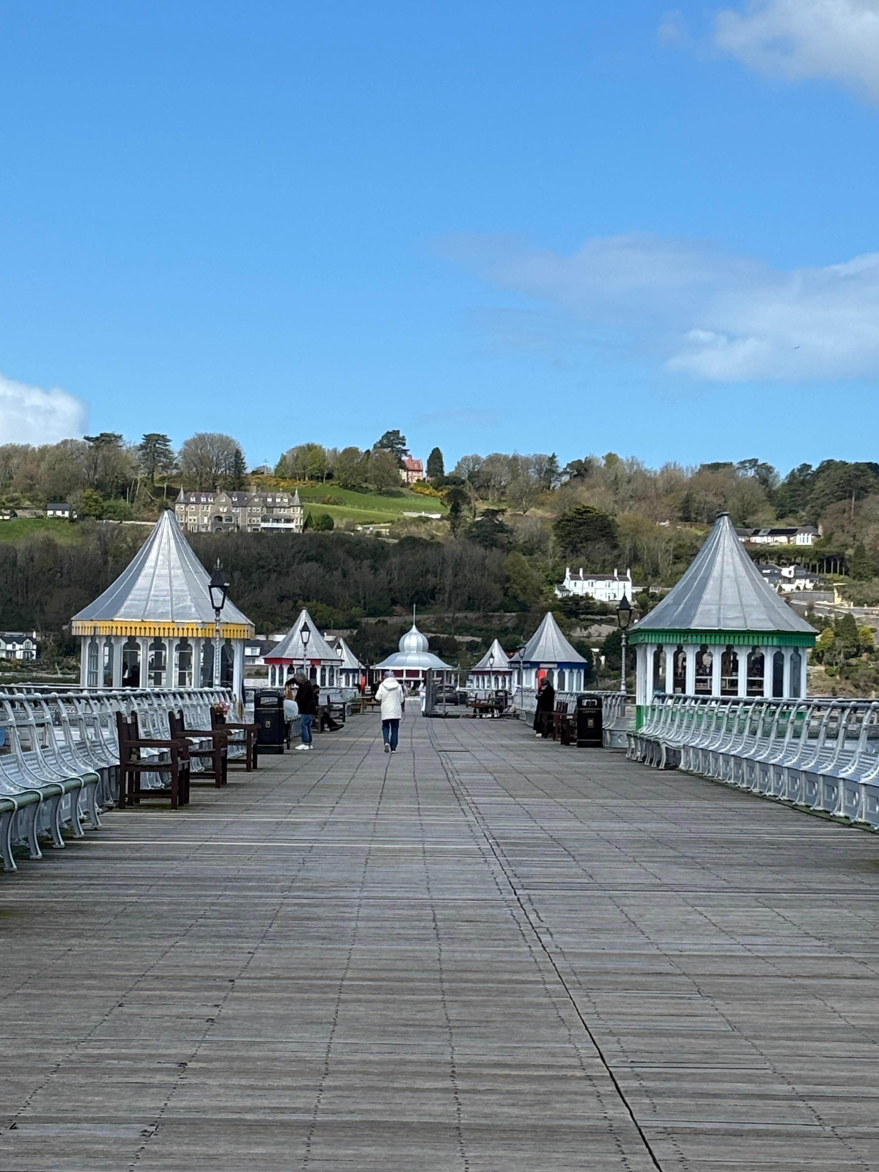 Loved the pier at Bangor - just one of the lovely easy to reach places from the bungalow