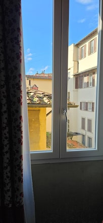 Room view to back alley