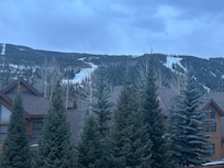 View from one the two balconies of the unit!