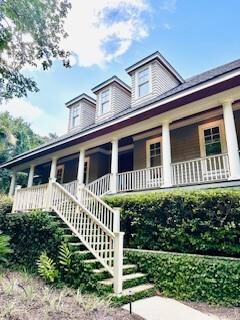Outside of house