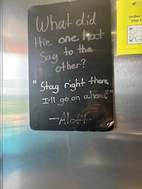 Daily jokes in the elevator