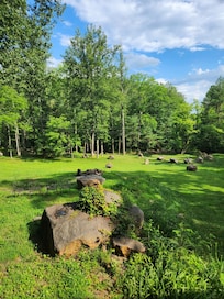 Open grass area
