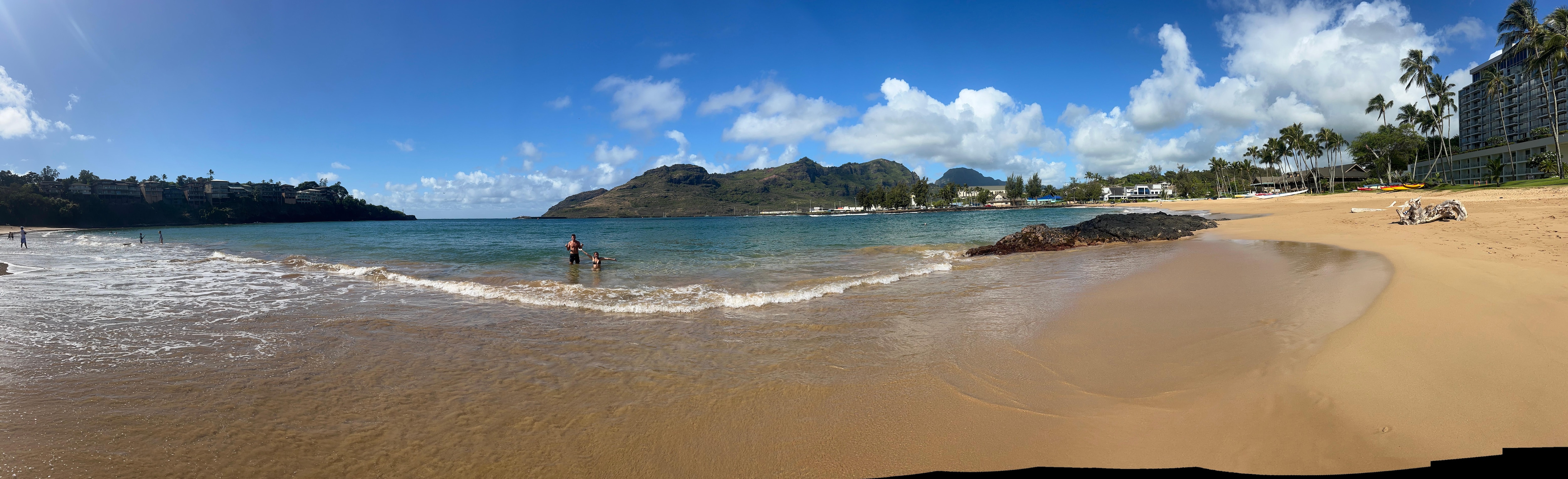 6 min walk down to the most incredible beach.