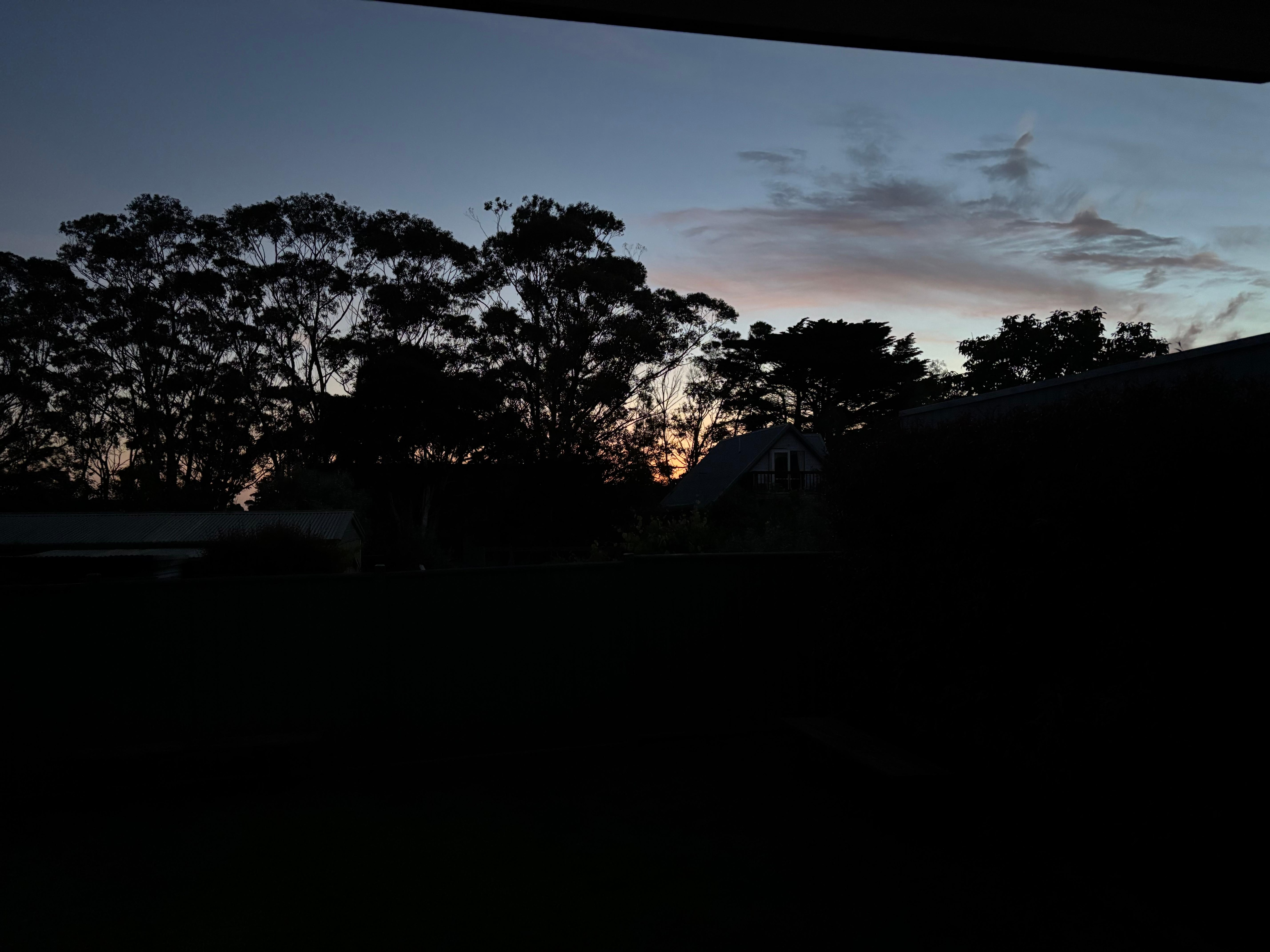 Sunset from the deck - peaceful and relaxing 