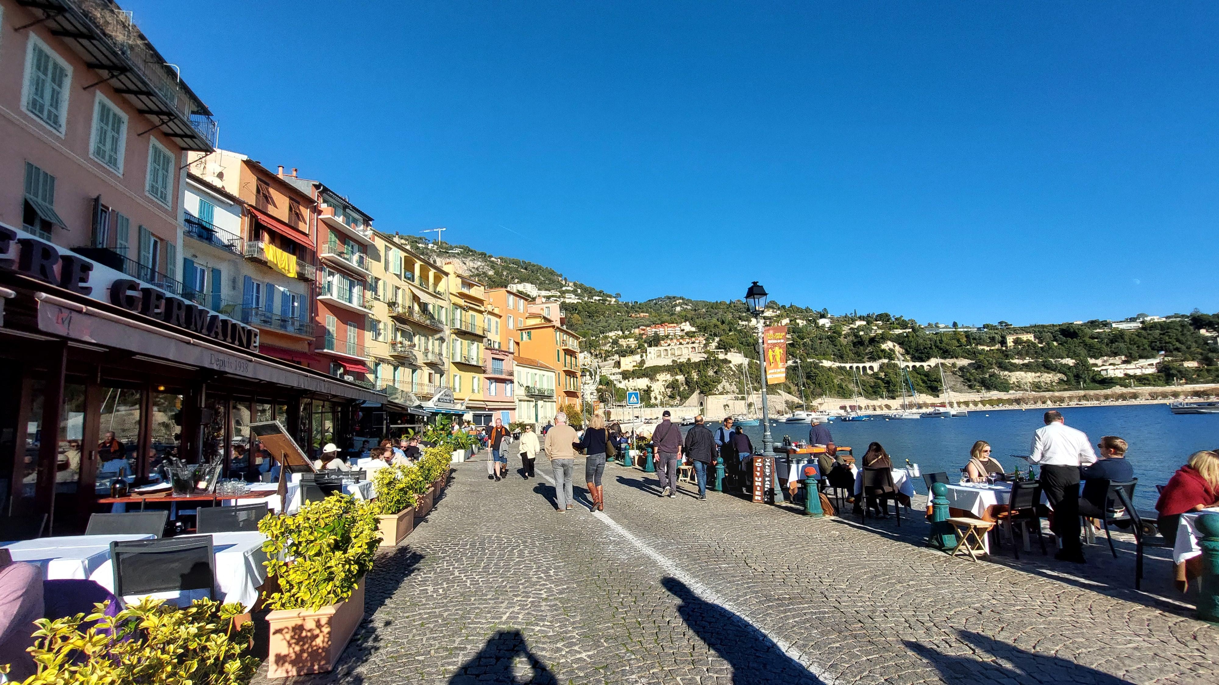 La promenade à Villefranche-sur-Mer 