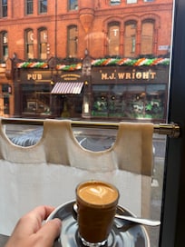 Had a lovely coffee at the cafe