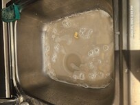 Clogged sink upon arrival