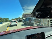 Lots of houses driving aroubd