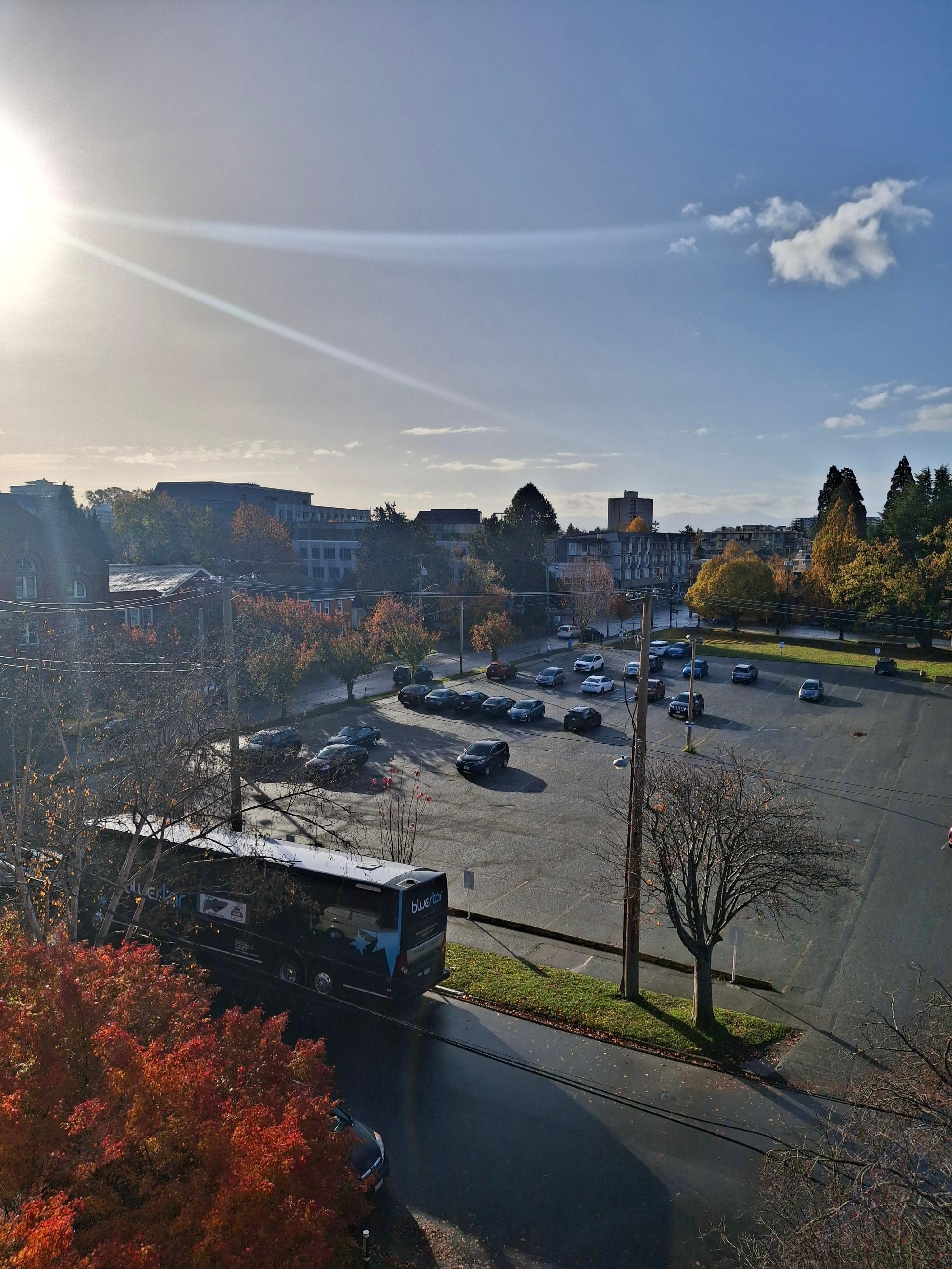 Great view off the patio.
