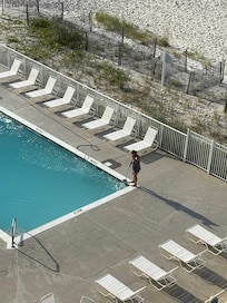Neighbor pool next door