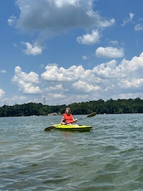 Perfect day for kayaking.
