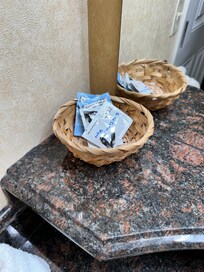 The basket full of goodies