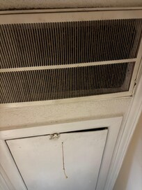 Vent in the ceiling