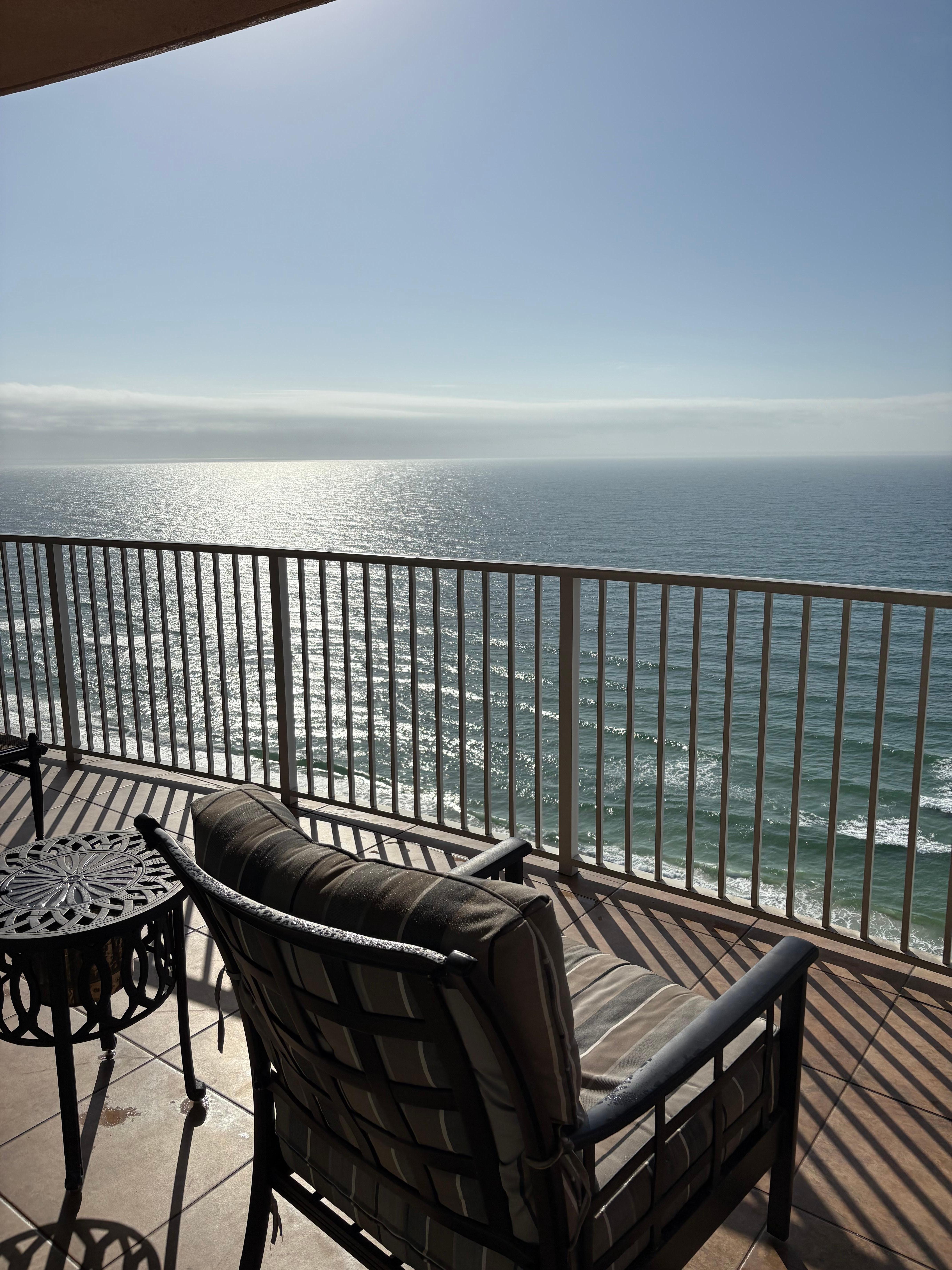 Perfect spot for your morning coffee, or reading your vacation favorites! Or catching a sunrise or sunset. 