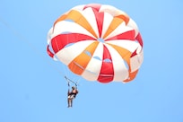 We did parasailing onsite as well