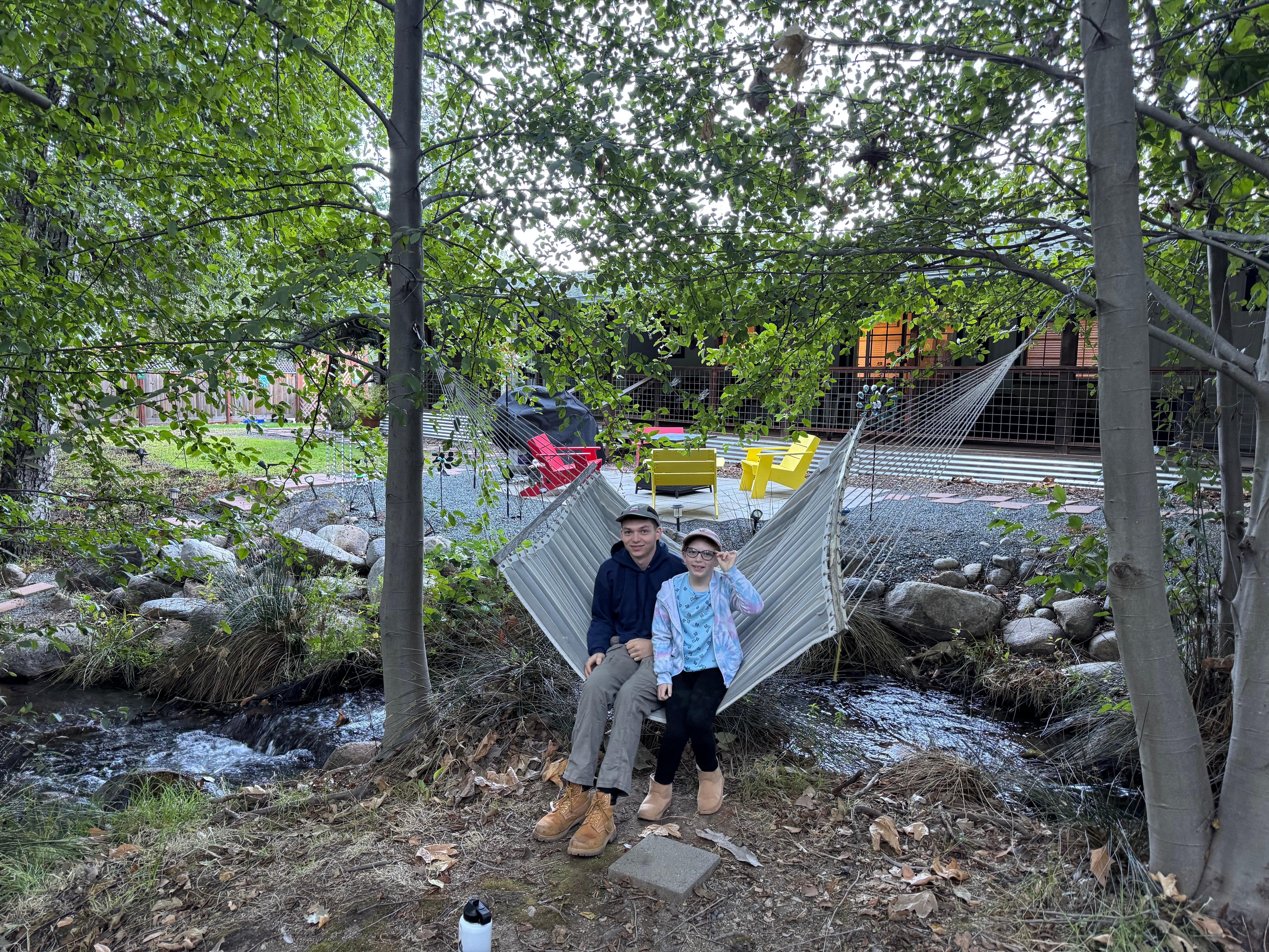 The hammock was a family favorite after a long day adventuring in the parks.