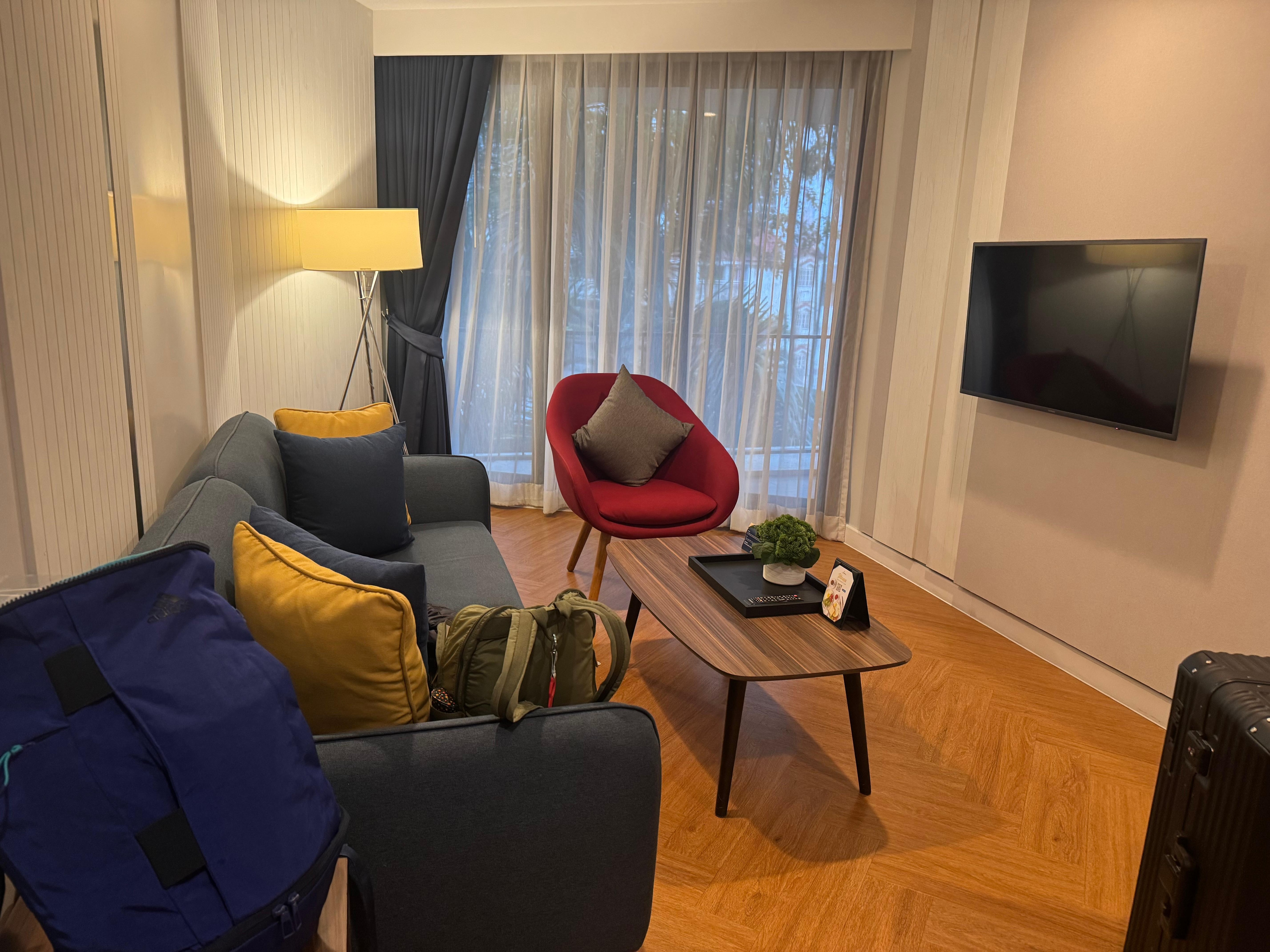 ゆったりできるソファー