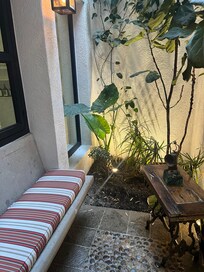 Our private outdoor area