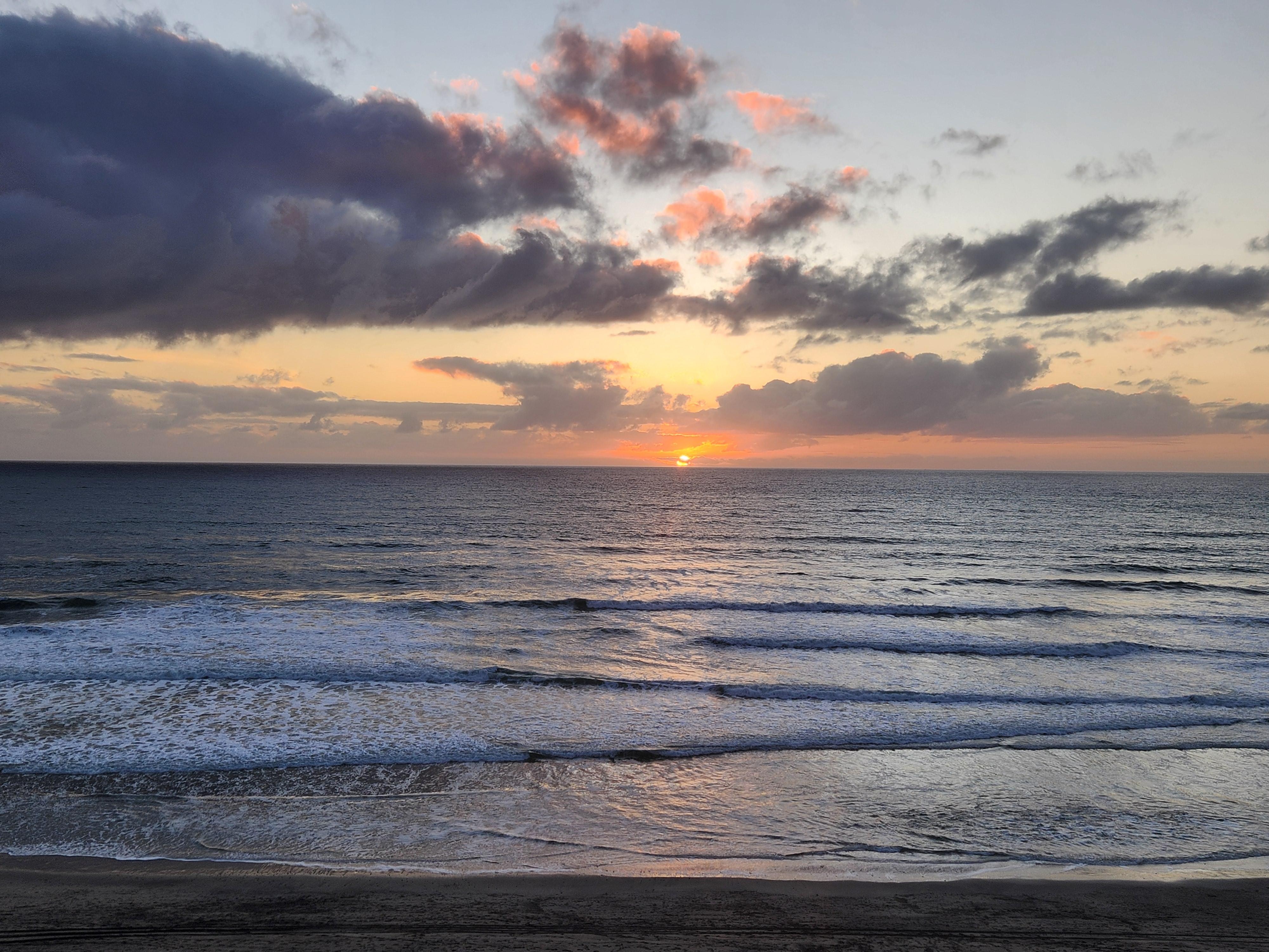 Sunst from the terrace