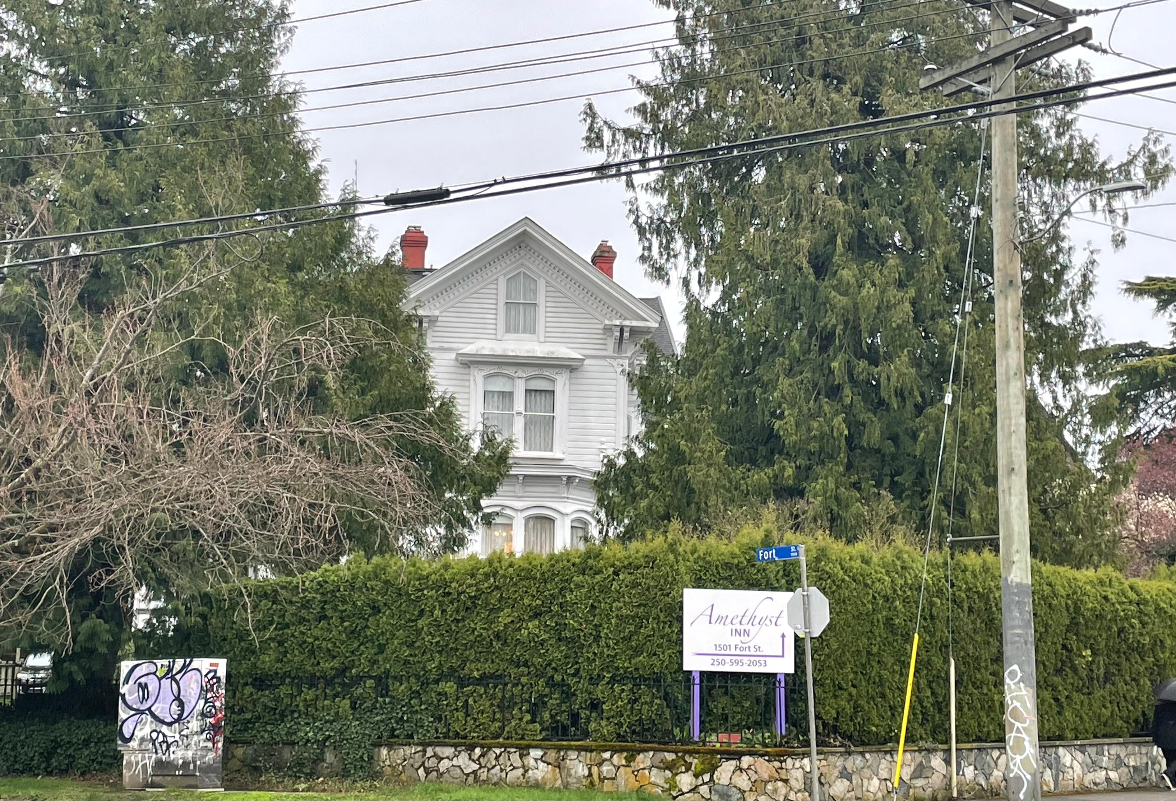 View from across the street 