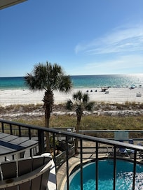 View from the balcony