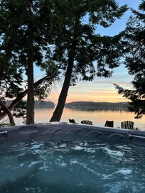 View from the hot tub