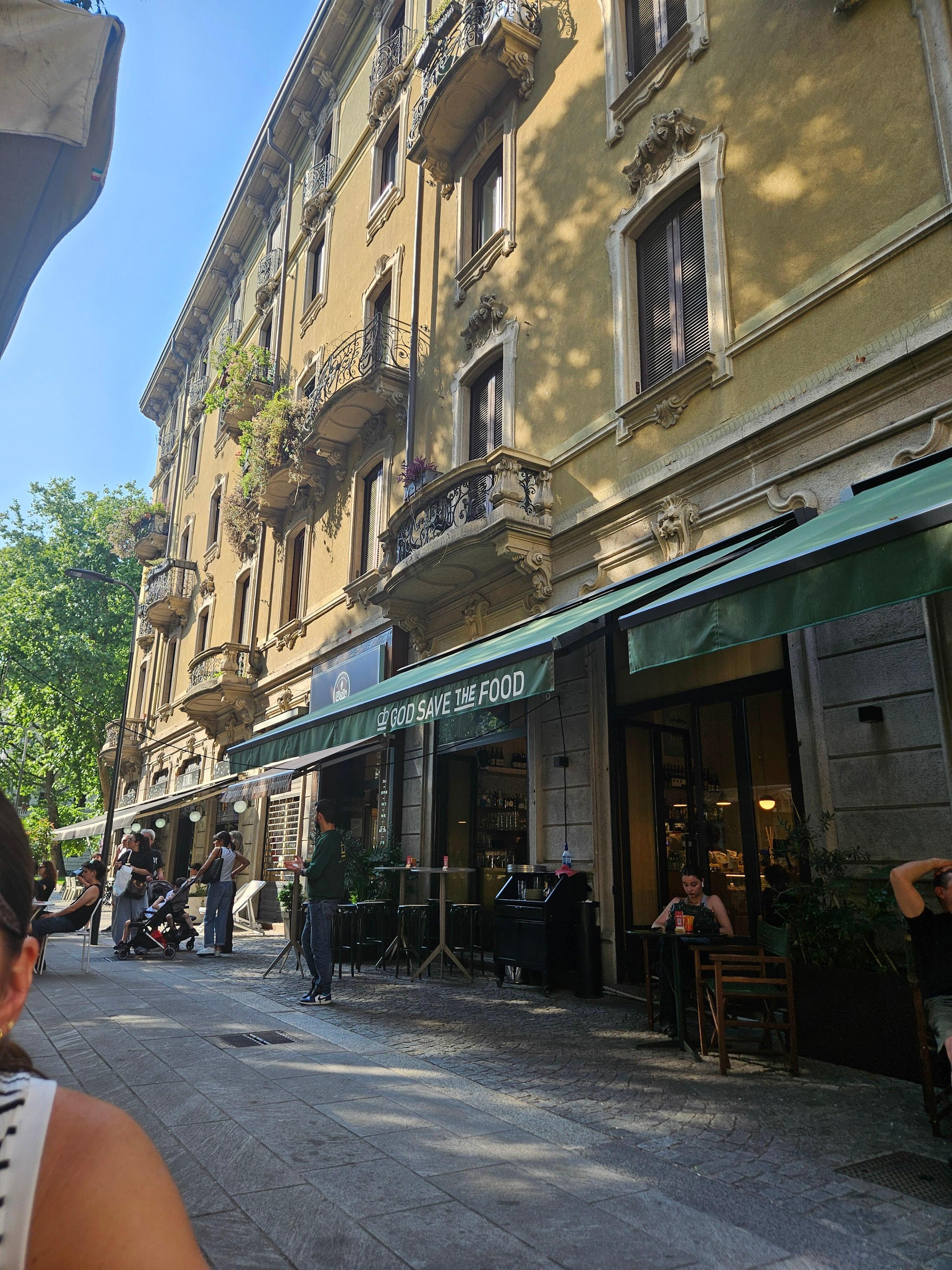 God Save The Food-  great local neighborhood bar where all the Italians hang out for an aperitivo 
