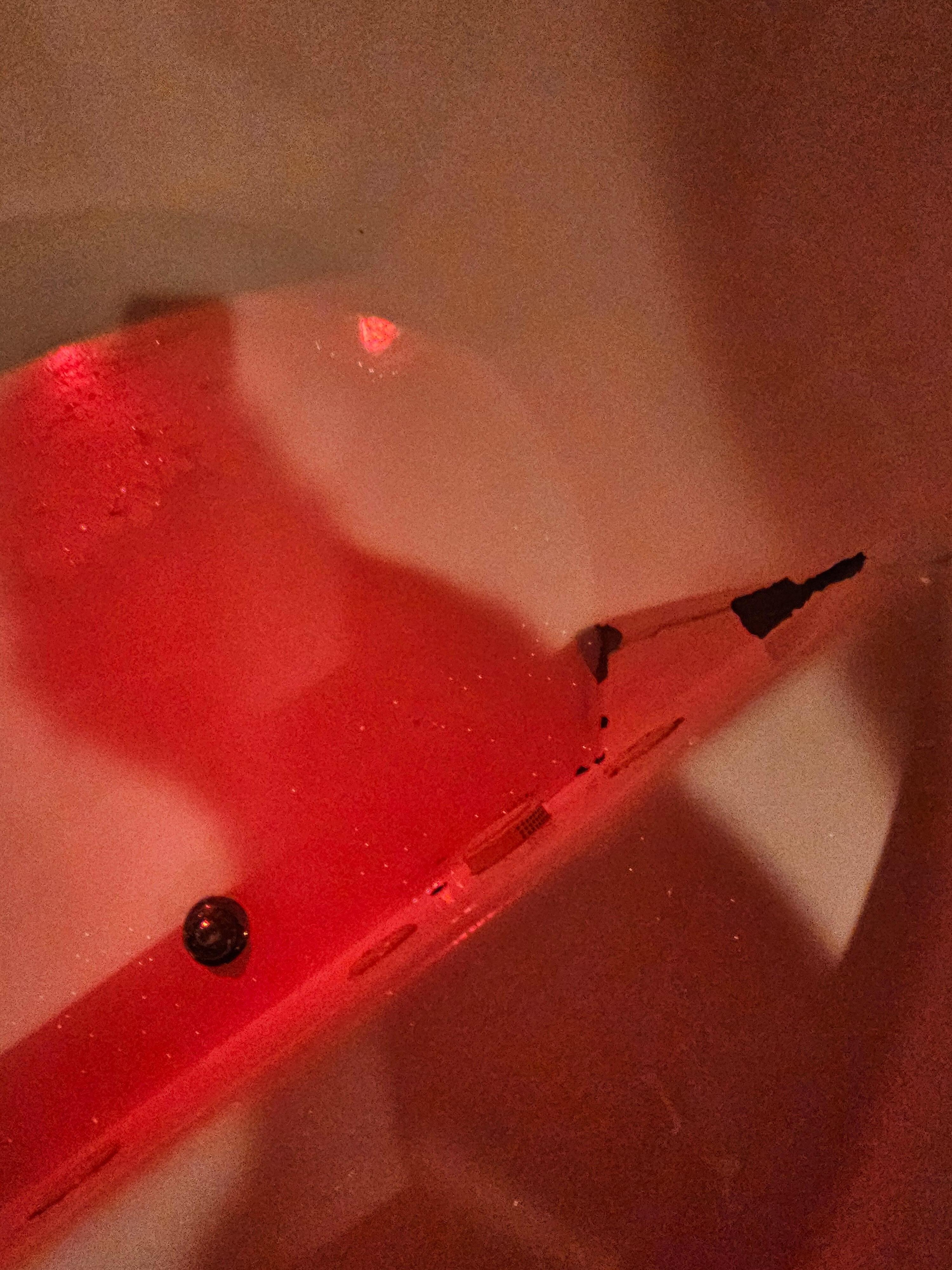 Hot tub damaged