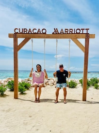 Cute swing photo op