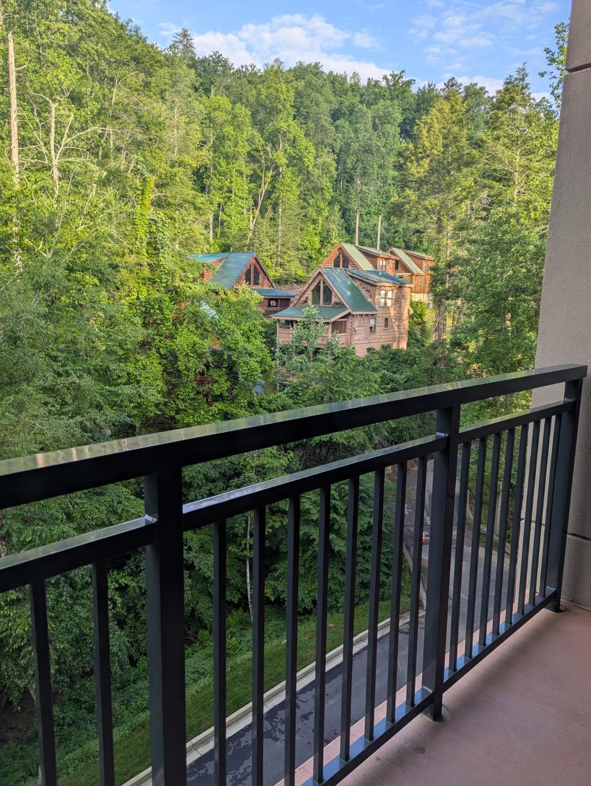 from our balcony