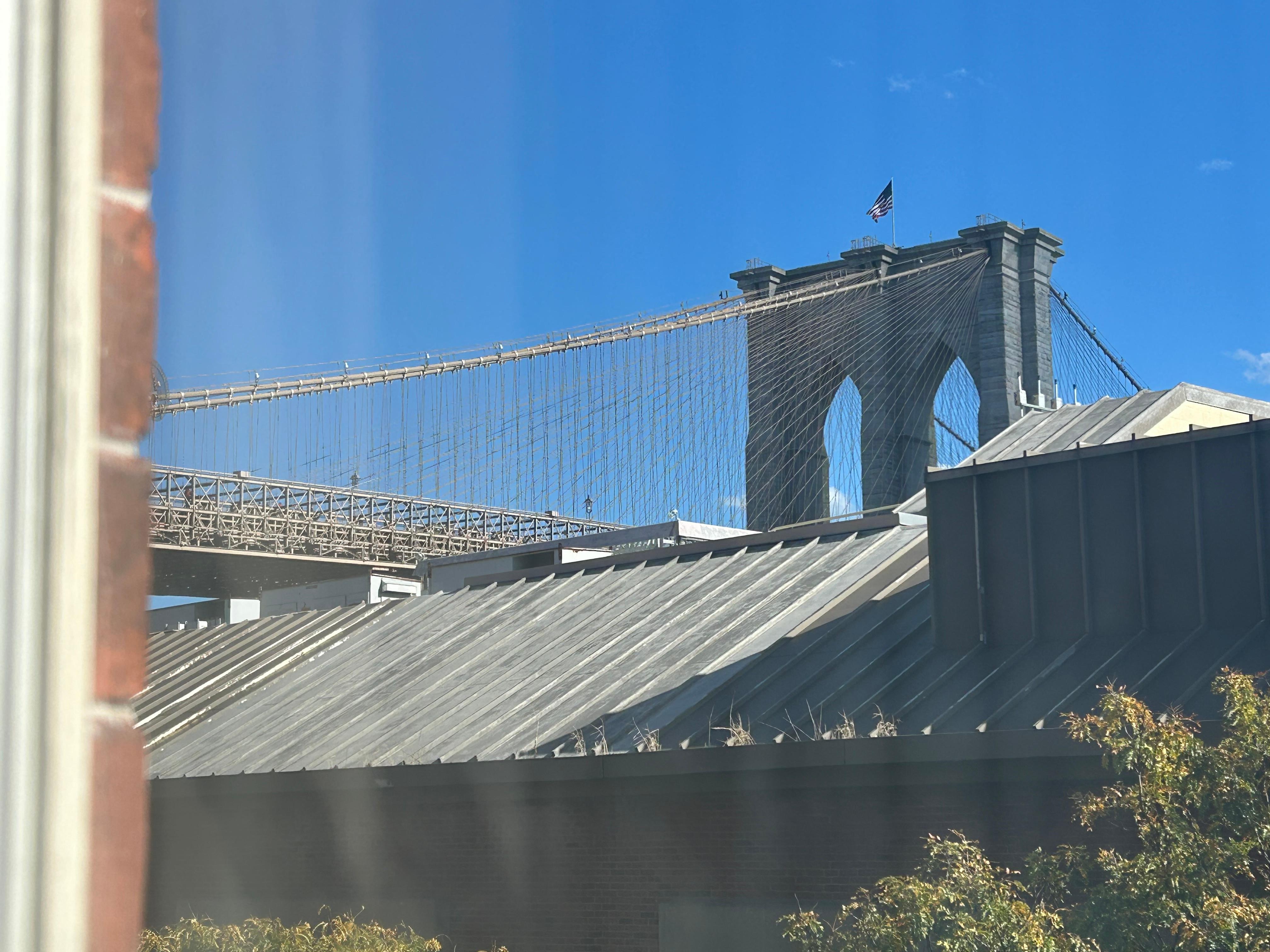 View of the Brooklyn Bridge 