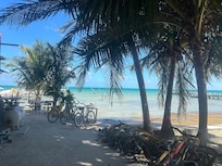 Next to Sally’s outside hotel