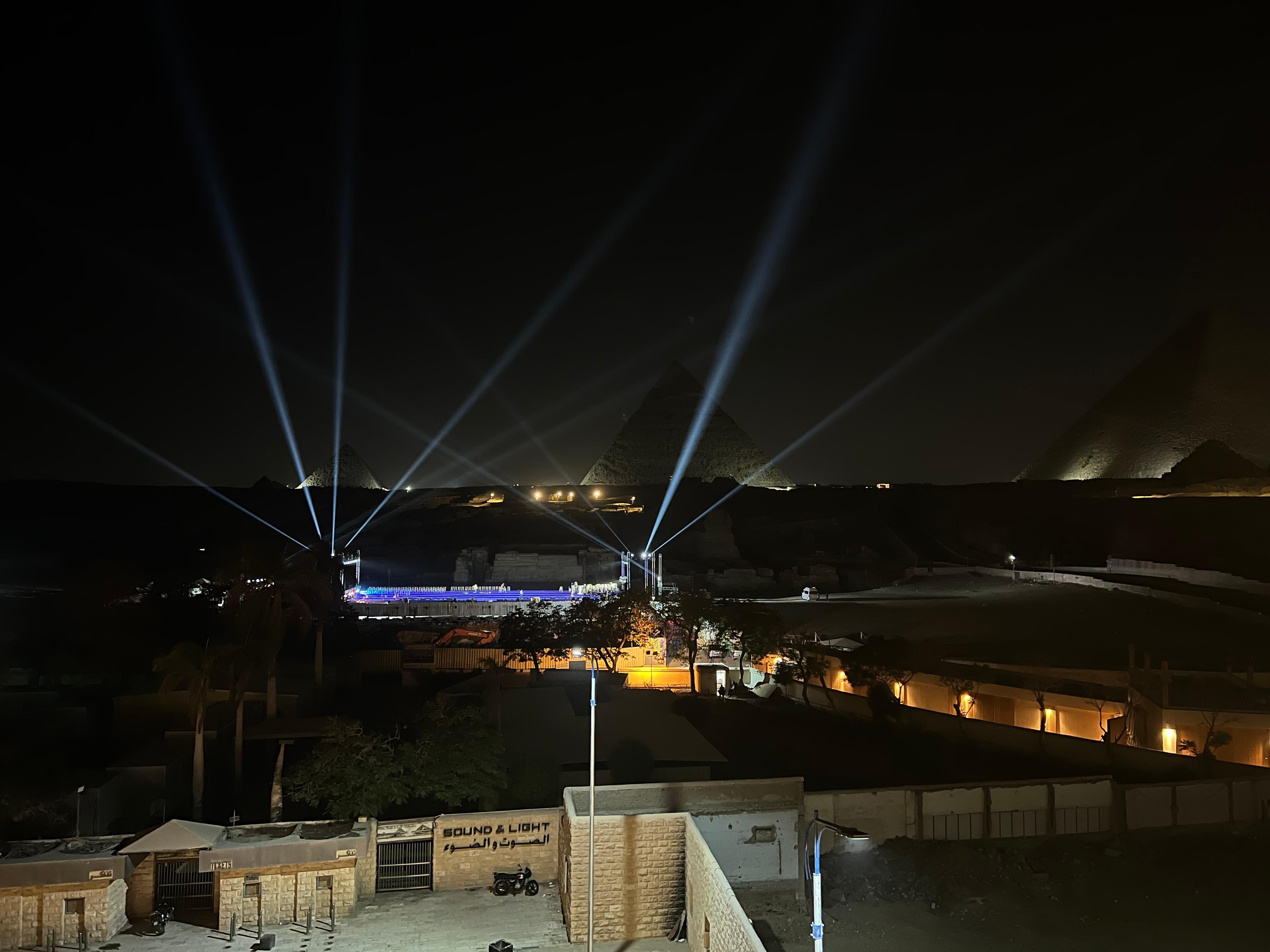 The new light and sound spectacle.